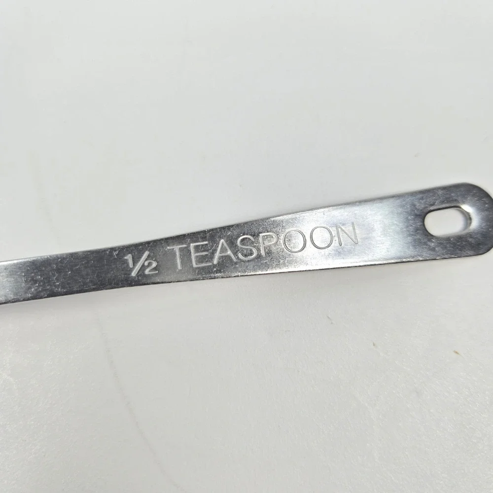 AMCO 1/2 Teaspoon Measuring Spoon‎ 18/8 Stainless Steel Rustproof Silver